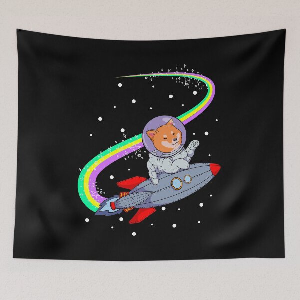 Item preview, Shiba Inu Astronaut Dog designed and sold by LimeStorm.