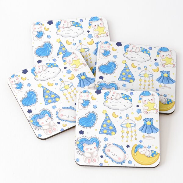 Item preview, Cute Bear Dreamland: Sleeping Cubs and Kawaii Designs designed and sold by BunBuntheDog-.