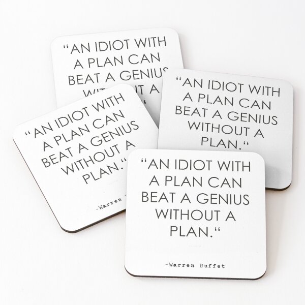 Item preview, stock market trading quote a Warren Buffett quote designed and sold by madina-carmack.