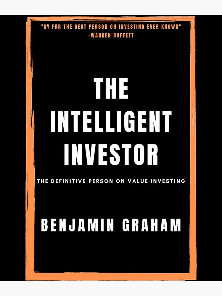 The Intelligent Investor Poster for Sale by madina-carmack