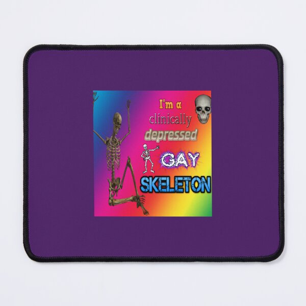 Item preview, Depressed Gay Skeleton Pride   	 designed and sold by urwzqspwr28.