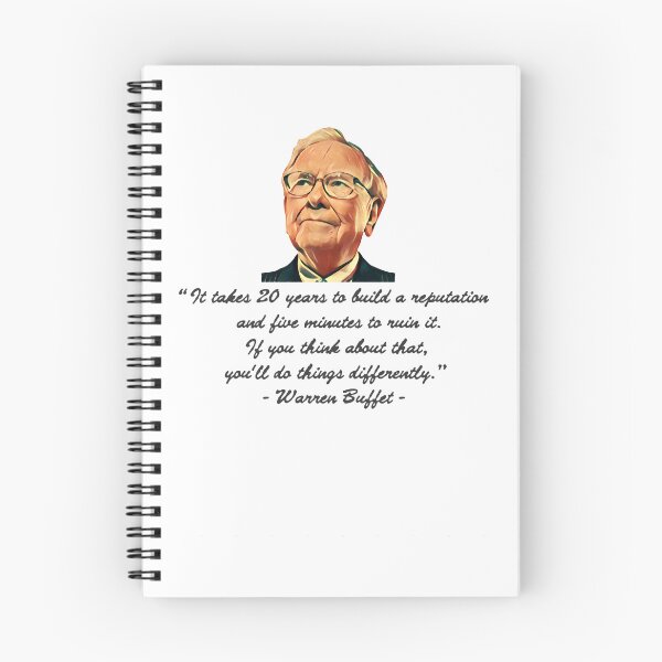 Item preview, Warren Buffet and Quote designed and sold by madina-carmack.