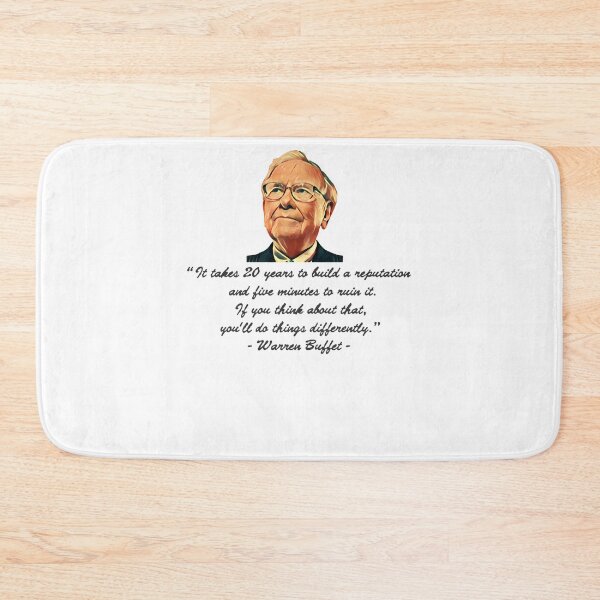 Item preview, Warren Buffet and Quote designed and sold by madina-carmack.
