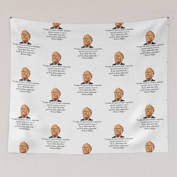 Item preview, Warren Buffet and Quote designed and sold by madina-carmack.