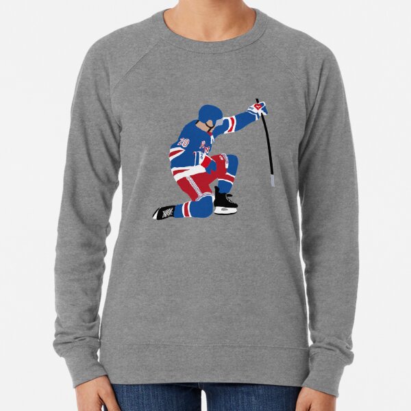 OLD TIME HOCKEY Newbury Collection Women Sweatshirt S New York Rangers Blue  NHL