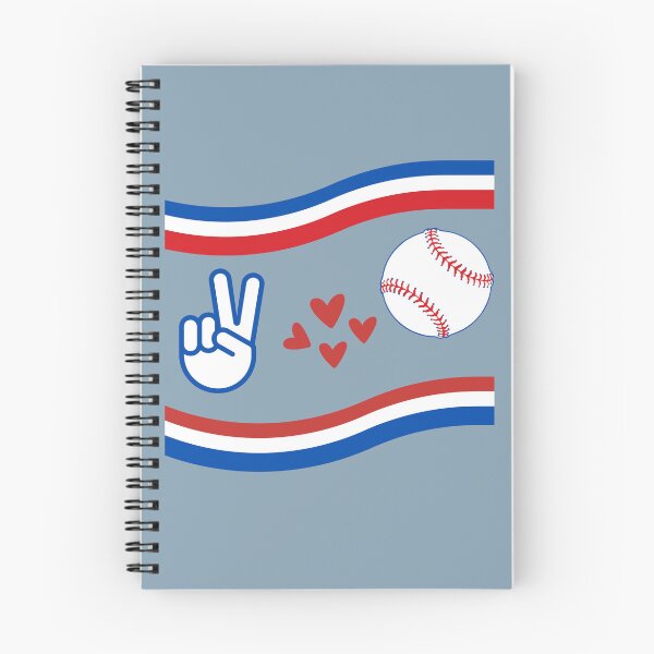 Item preview, Peace Love and Baseball designed and sold by ValsCrazyCats.