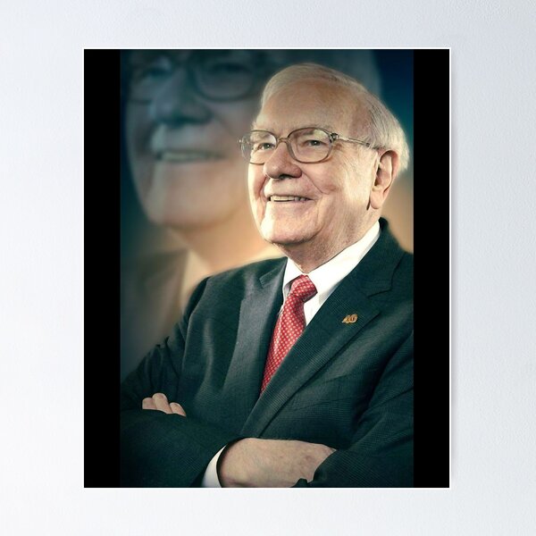 Item preview, Warren Buffett   designed and sold by madina-carmack.
