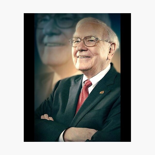 Item preview, Warren Buffett   designed and sold by madina-carmack.