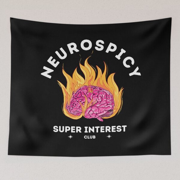 Item preview, Neurospicy Super Interest Club designed and sold by AliasLexReyes.