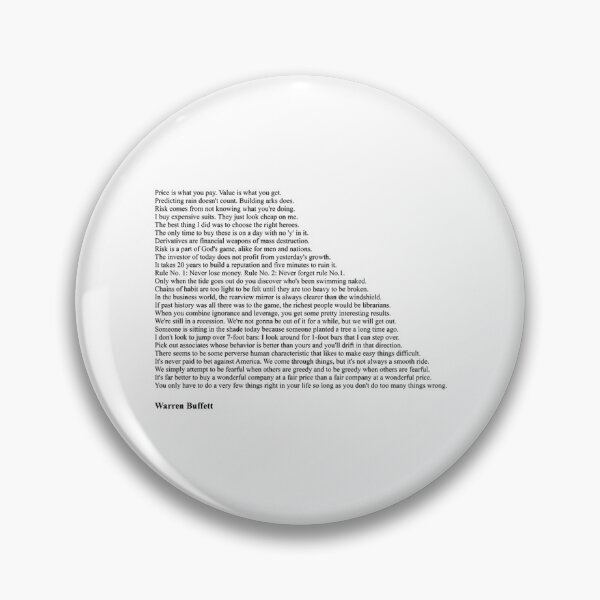 Item preview, Warren Buffett   designed and sold by madina-carmack.