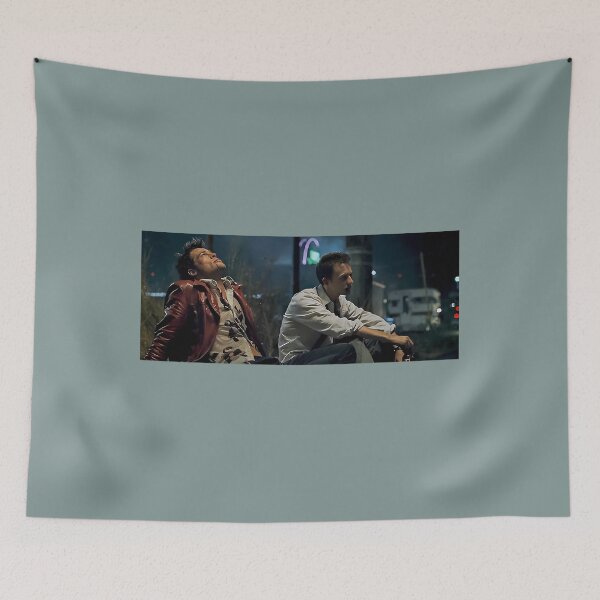 Item preview, Foto del club de la lucha con Brad Pitt y Edward Norton designed and sold by ajekrnot66.