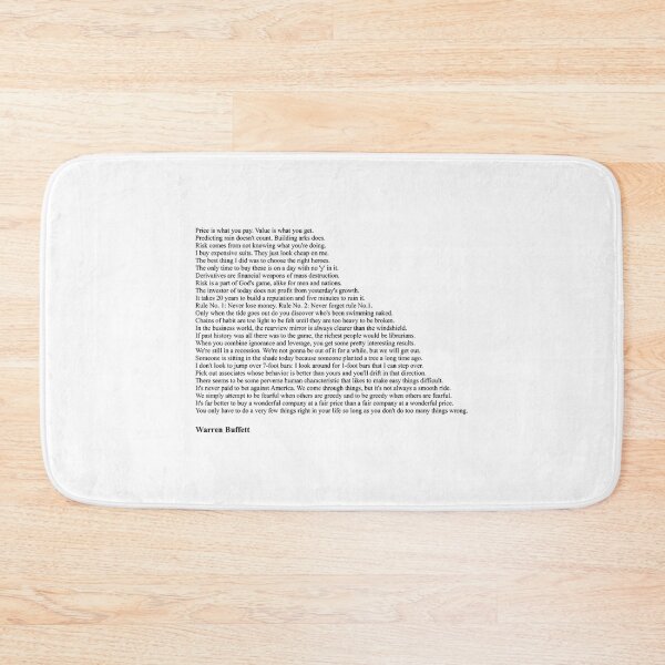 Item preview, Warren Buffett   designed and sold by madina-carmack.