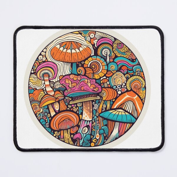 Item preview, Psychedelic Mushrooms designed and sold by Flyleaf-Prints.