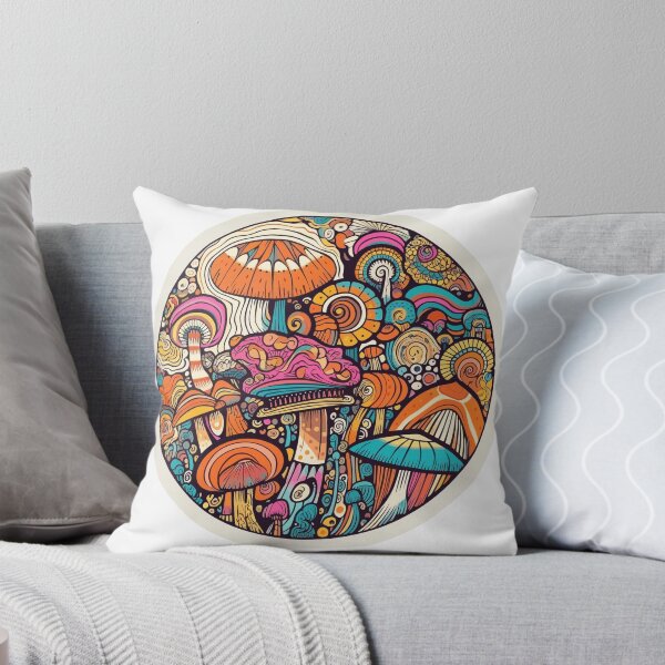 Item preview, Psychedelic Mushrooms designed and sold by Flyleaf-Prints.