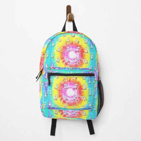 Item preview, Typography and Birds on Tie Dye Pattern designed and sold by KC Morcom.