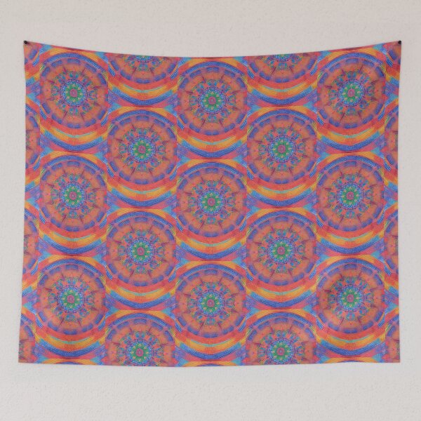 Item preview, Painted Mandala Circle Art 11 by MMA designed and sold by spacemandala.