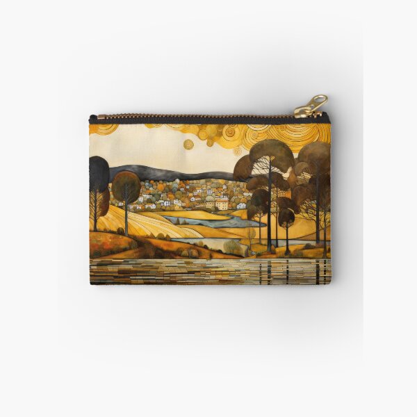 Artikelvorschau, Landschaft im Gustav-Klimt-Stil entworfen und verkauft von VisionDuke.