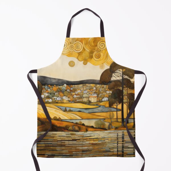 Item preview, Gustav Klimt Style Landscape designed and sold by VisionDuke.