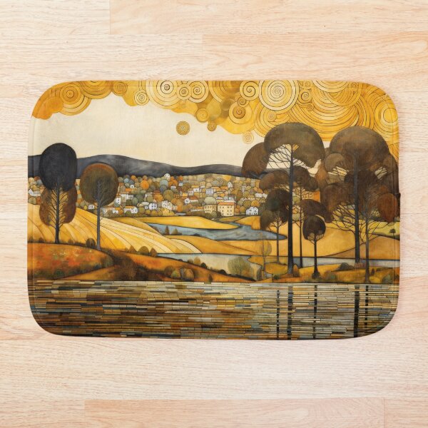 Artikelvorschau, Landschaft im Gustav-Klimt-Stil entworfen und verkauft von VisionDuke.