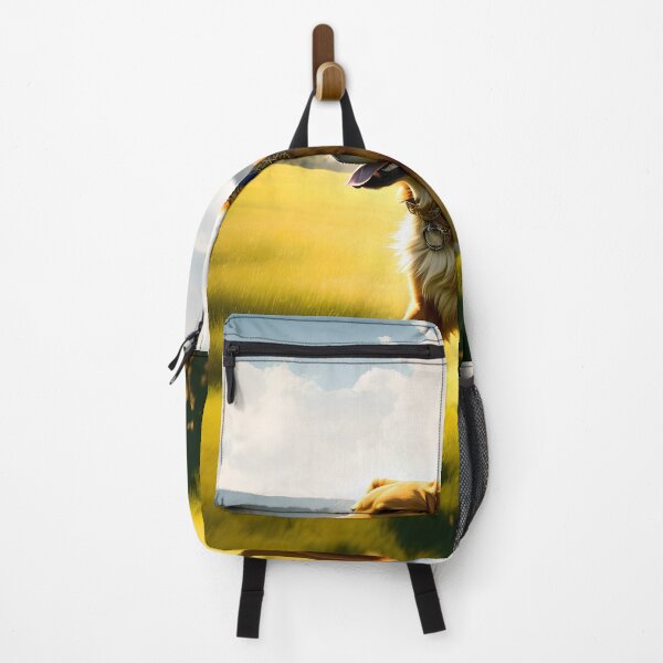 Item preview, golden retriever running in meadow designed and sold by Animal-Avenue.