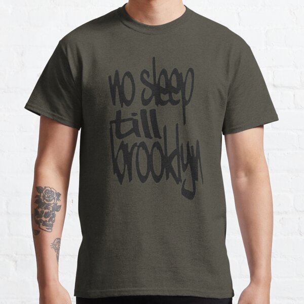 Beastie Boys No Sleep til Brooklyn Classic T-Shirt by MoreAwesomeTees