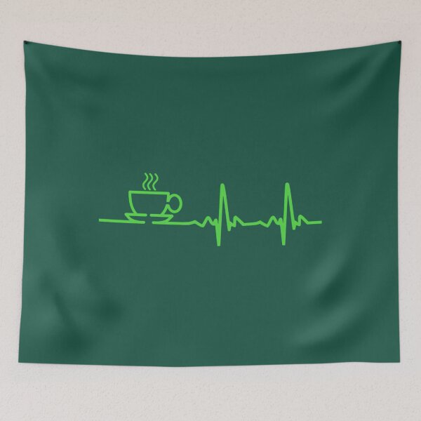 Item preview, Morning Coffee Heartbeat EKG   	 designed and sold by zgsfdamqjfn95.