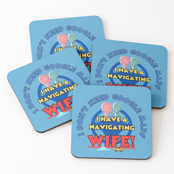 Item preview, Funny Traveling Navaigation Wife Google system Fritts Cartoons designed and sold by Shean Fritts.