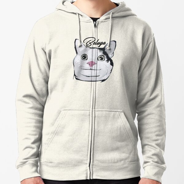 Just A Boy Who Loves Beluga Cat Sweatshirt