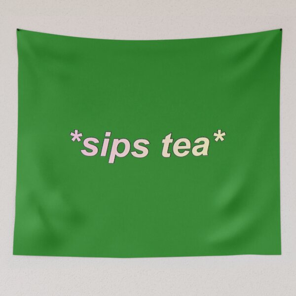 Item preview, sips tea 	 4	 designed and sold by jumpmhock23.