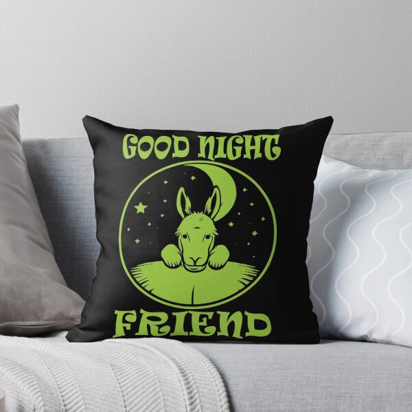Item preview, Good Night Donkey - Yellow-green designed and sold by Soulemotion.