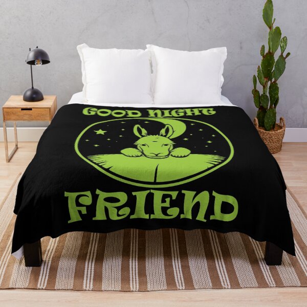 Item preview, Good Night Donkey - Yellow-green designed and sold by Soulemotion.