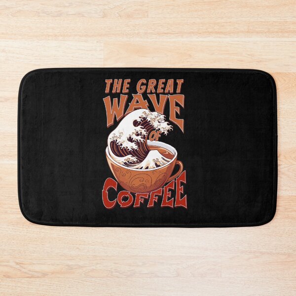 Item preview, The Great Wave of Coffee - Artistic Design designed and sold by Zandalus.