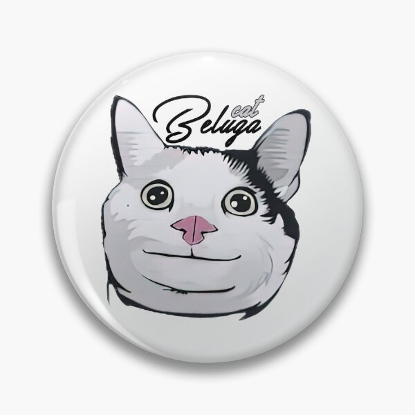 beluga cat meme  Pin for Sale by alicjadesigns