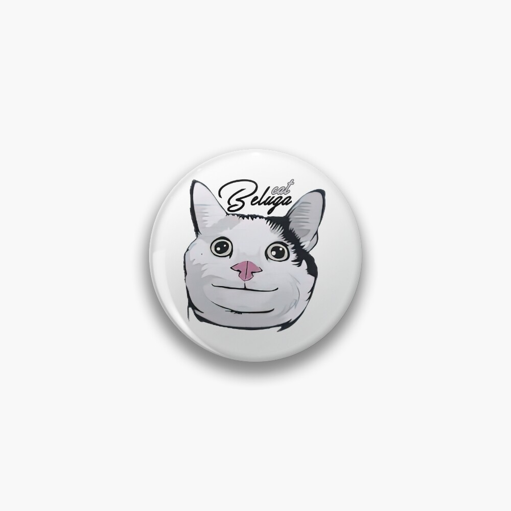 beluga cat  Pin for Sale by Liamandlore