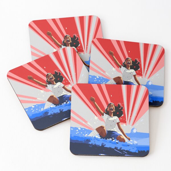 Item preview, US Womens Soccer - football feeling - explosion of emotion! designed and sold by Stephen-newport.