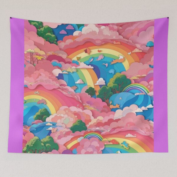 Item preview, Rainbow Bliss: A Forest Tale designed and sold by ArtisticSparkle.