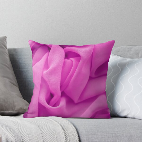 Item preview, Pale Blush Delight  Light Pink Color Pattern Pillow Collection Home Decor designed and sold by Harsh Mhatre.