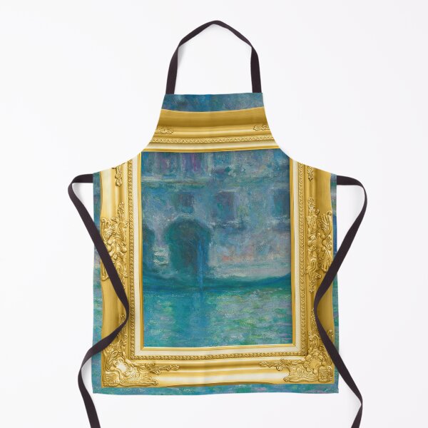 Item preview, MONET - Golden Frame Palazzo da Mula, Venice (1908) by Claude Monet  designed and sold by AndromedaWeb.