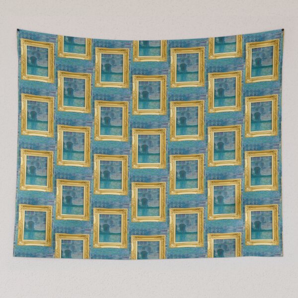 Item preview, MONET - Golden Frame Palazzo da Mula, Venice (1908) by Claude Monet  designed and sold by AndromedaWeb.