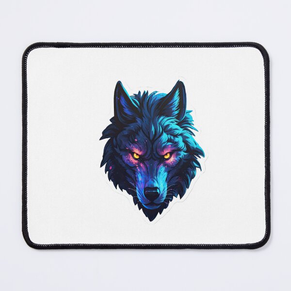 Item preview, Wolf with red eyes designed and sold by abmkf.
