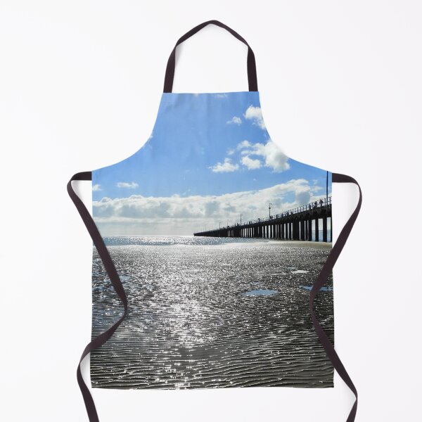 Item preview, Urangan Pier Hervey Bay low tide designed and sold by Mark Grimsley.