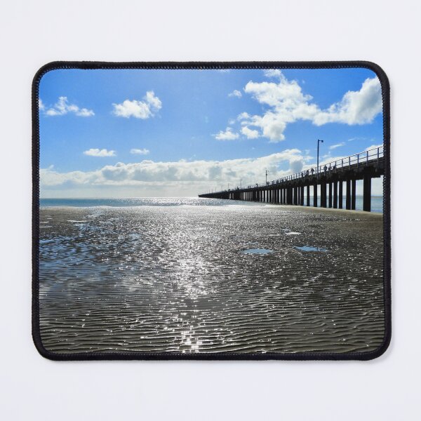 Item preview, Urangan Pier Hervey Bay low tide designed and sold by Mark Grimsley.