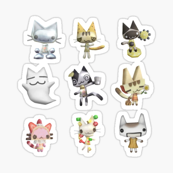 Cat Stickers Set 1 (1-12) – oh-ily