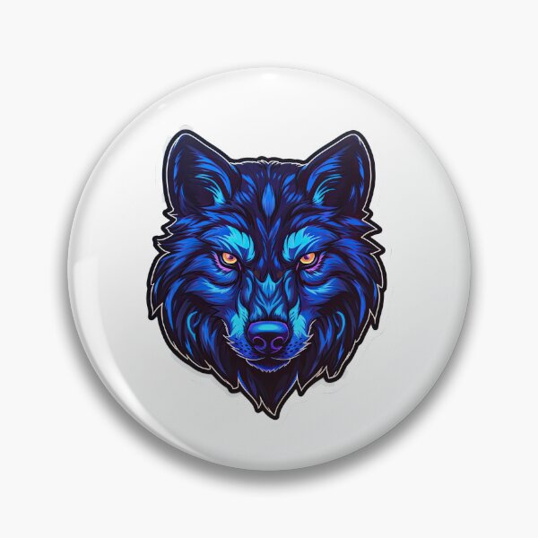 Item preview, Blue muzzle wolf designed and sold by abmkf.