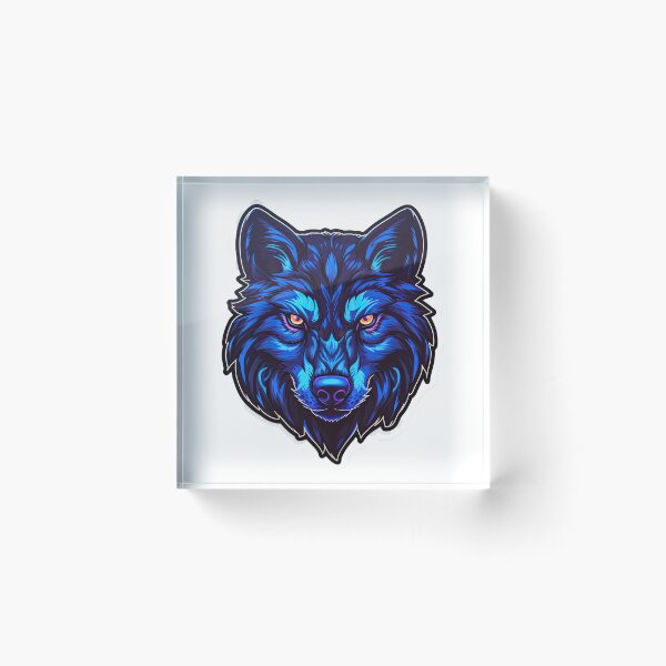 Item preview, Blue muzzle wolf designed and sold by abmkf.