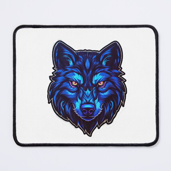 Item preview, Blue muzzle wolf designed and sold by abmkf.