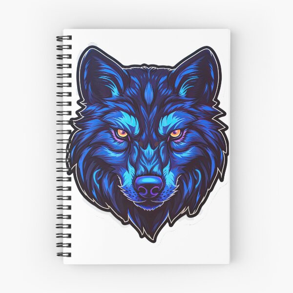 Item preview, Blue muzzle wolf designed and sold by abmkf.
