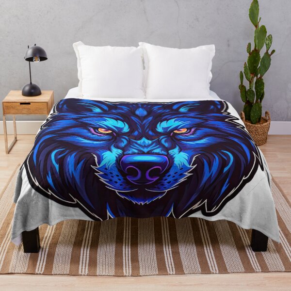 Item preview, Blue muzzle wolf designed and sold by abmkf.