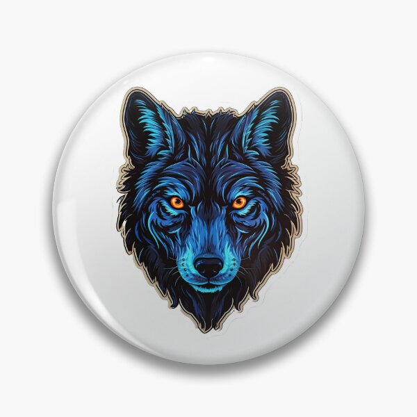 Item preview, Wolf face designed and sold by abmkf.
