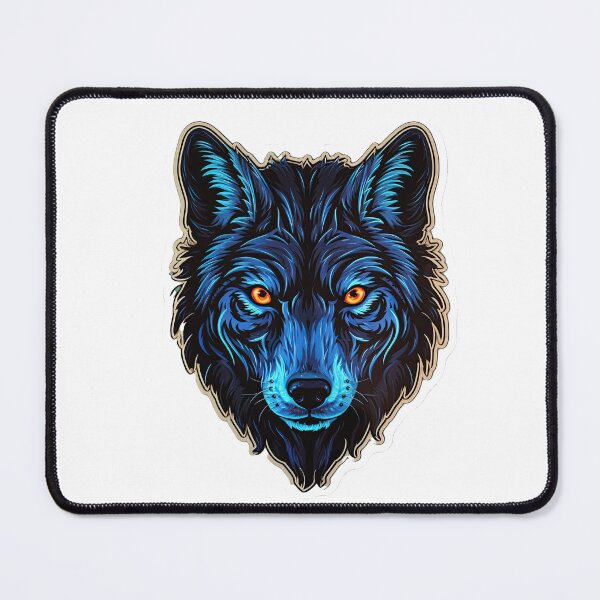 Item preview, Wolf face designed and sold by abmkf.